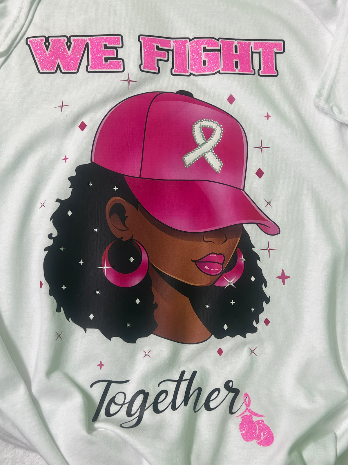 Breast Cancer Awareness "We Fight Together" Shirt
