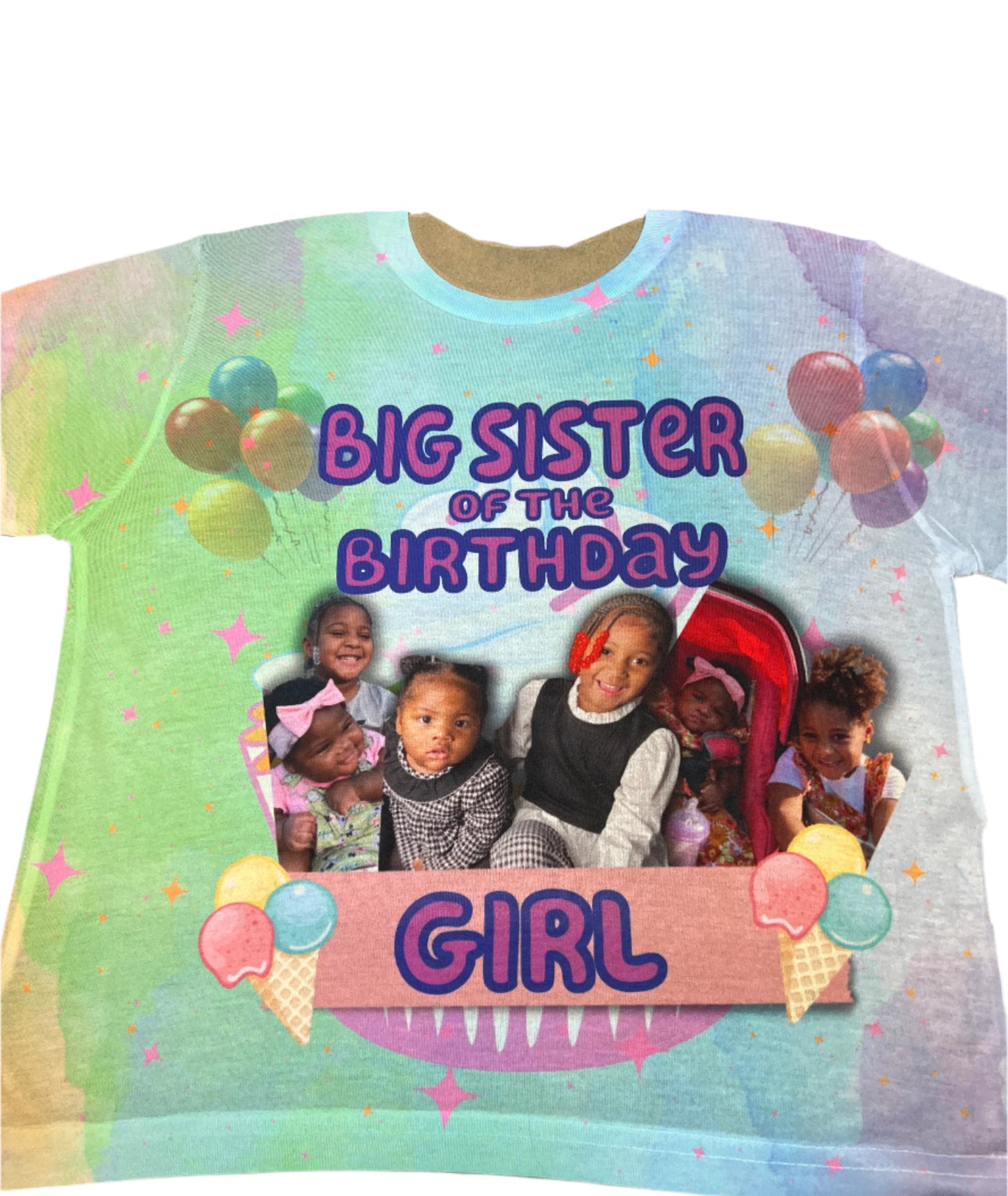 Custom All Over Shirt Front Only