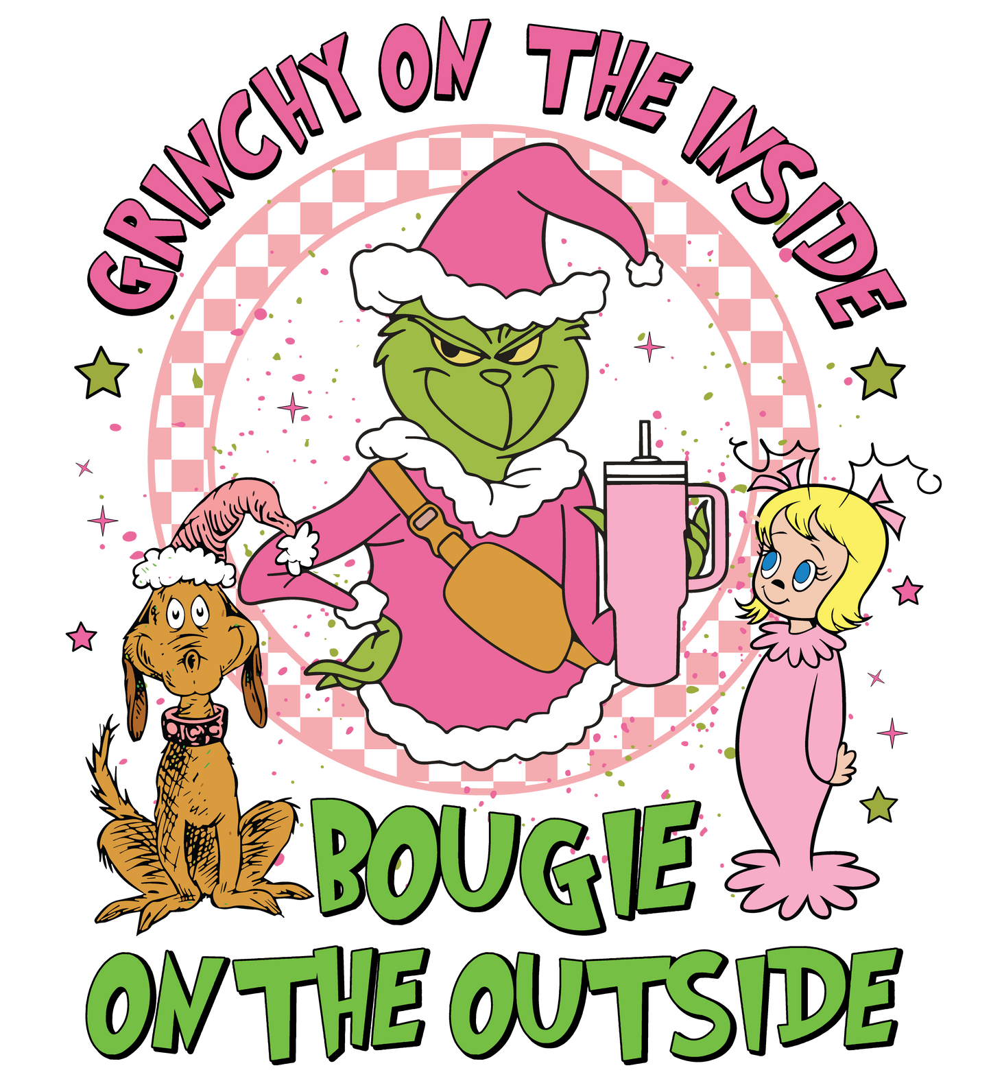 SUBLIMATION PRINT GRINCHMAS