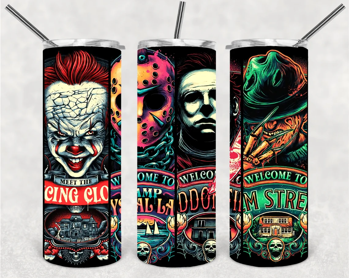 HORRO MOVIE TUMBLER