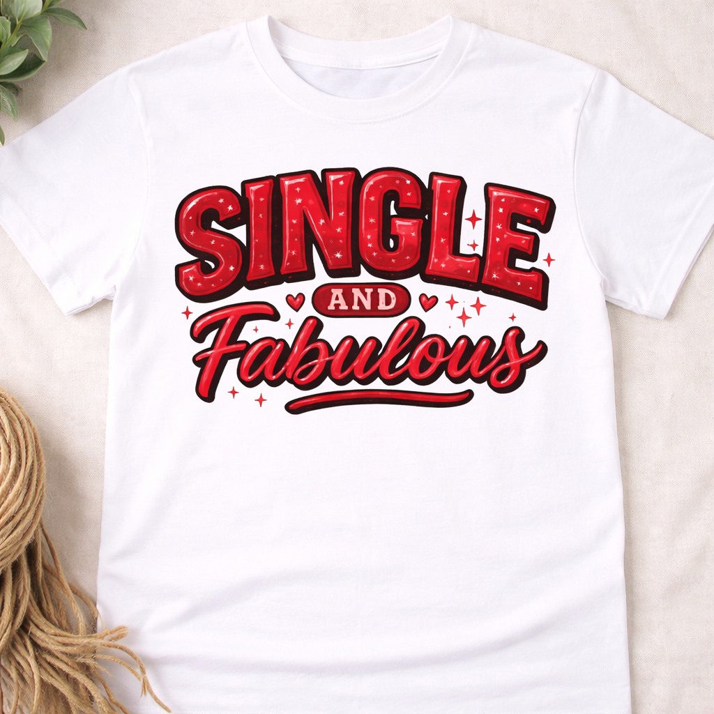 Single and Fabulous Transfer ONLY