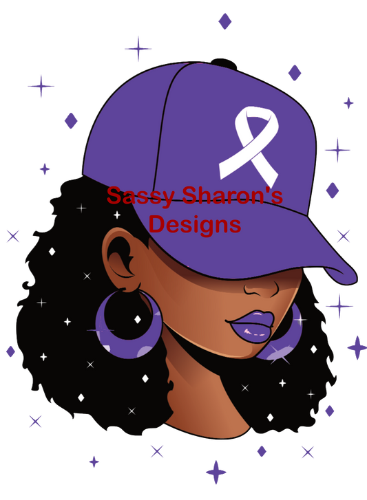 Lady with Purple Cap